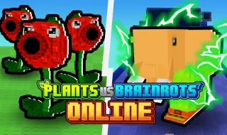 Plants Vs Brainrots Online 1games